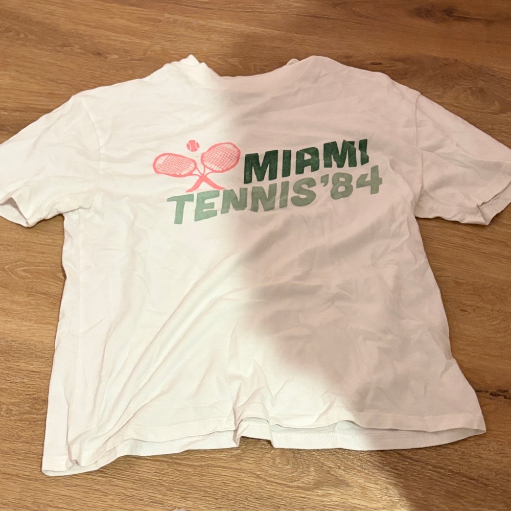 XS White Abercrombie Soft Collection T-Shirt